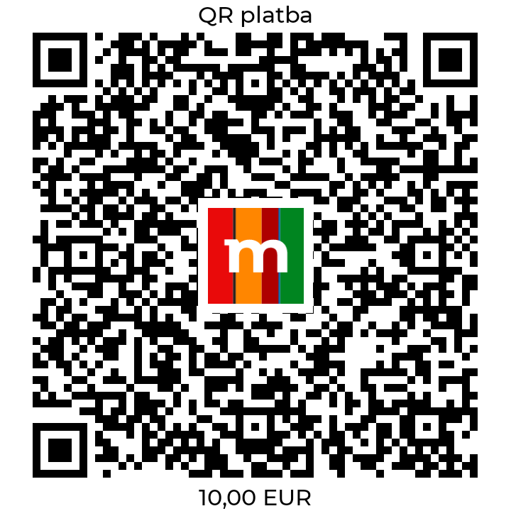 QR platba na účet Marek Jaroš